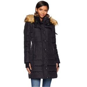 NWOT S13/NYC Uptown Matte Black Belted Coats